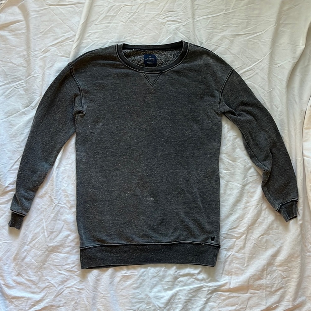 American Eagle gray jegging sweatshirt XS/S fits like a M/L